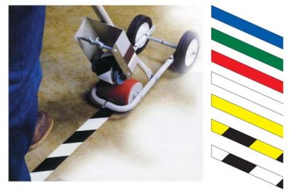 เทปพลาสติก (Plastic Tape) เบอร์ 471 และเบอร์ 5702 (เหลือง/ดำ),เทปกันเขต URO Tape