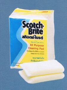 3M Scotch Brite สก๊อตช์-ไบรต์ สำหรับงานทำความสะอาดทั่วไป หลายรุ่น เหมาะสมกับทุกพื้นผิว
