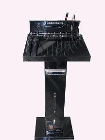 ขาย ให้เช่าโพเดี่ยมพร้อมเครื่องเสียงในตัว คิดและผลิตโดยคนไทย PD Mobile Podium