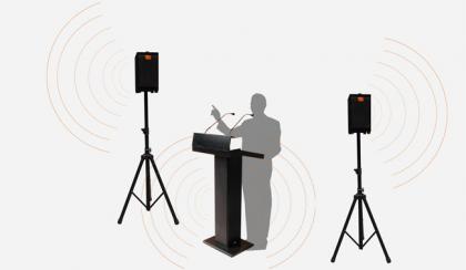 ขาย ให้เช่าโพเดี่ยมพร้อมเครื่องเสียงในตัว คิดและผลิตโดยคนไทย PD Mobile Podium