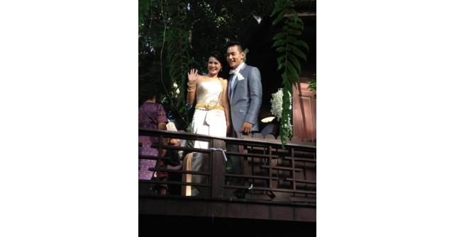 งานแต่งต๊อกอุ๋ย บรรยากาศสนุกสนาน